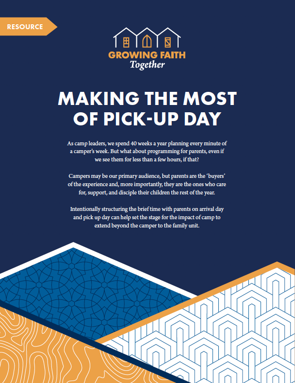 cover of pick-up day resource